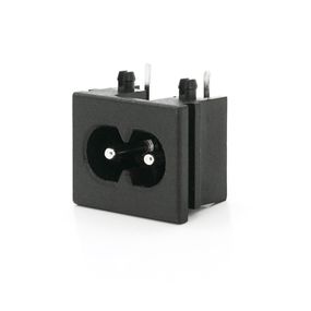 Двухконтактный разъем AC018 папа,250V,10A,под пайку,Q500