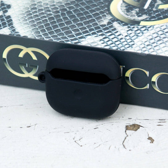 Силиконовый 3D чехол для наушников Apple AirPods Pro 1/2 Сhampion Черный | Зображення 1