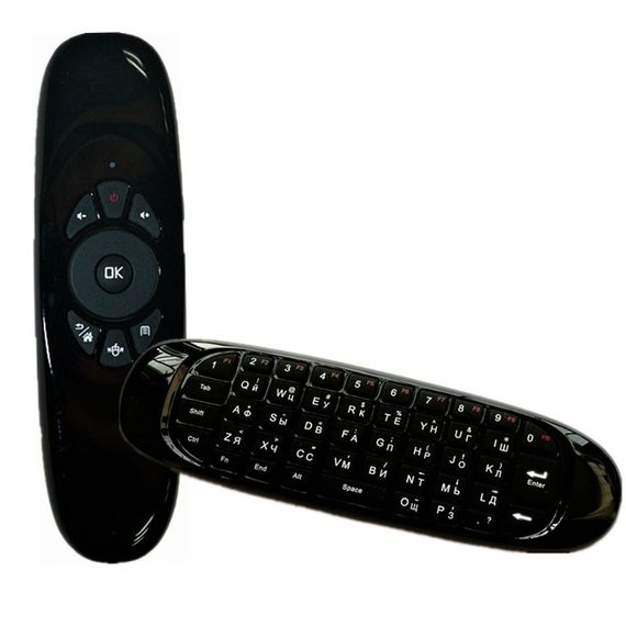 Аеромиша з клавіатурою С120 RUS для Smart TV, ТВ-приставок