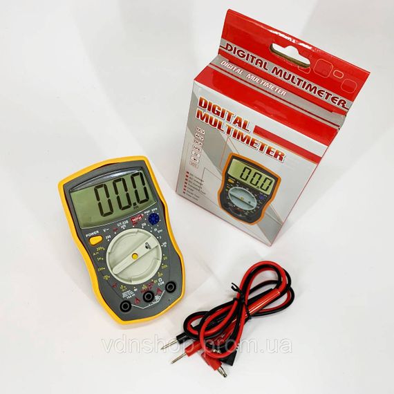 Мультиметр с высоким диапазоном измерений HAOYUE, Мультиметр бытовой тестер напряжения NQ-65 | Зображення 7
