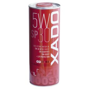 Синтетична олива XADO Atomic Oil 5W-30 SP RED BOOST жерстяна банка 1 л