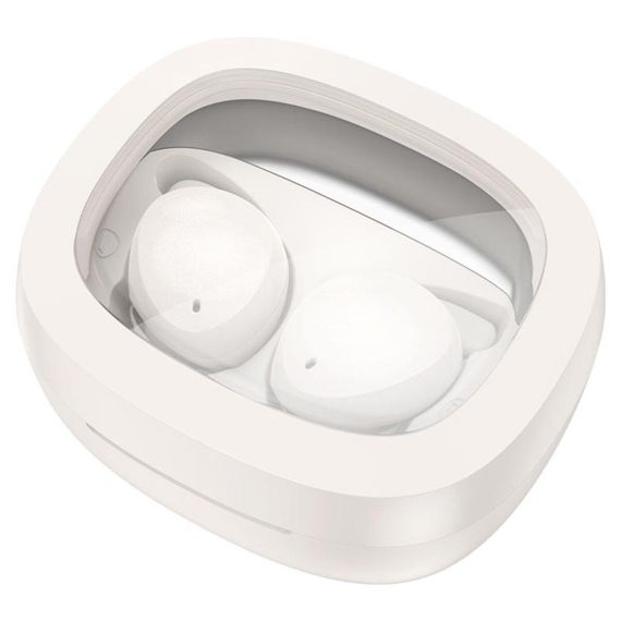 Бездротові навушники HOCO EW65 Shadow true wireless sleep BT headset Milky white