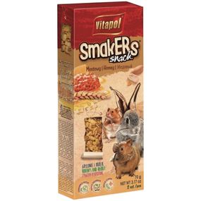 Корм для гризунів Vitapol Smakers Snack снекі з медом 2 шт / 90 г (5904479011152)