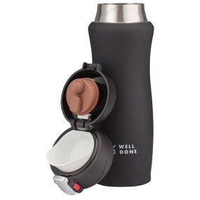 Термокухоль вакуумний Well Done WD-7164B 420 MK-488 мл чорний