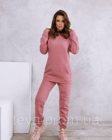 Спортивный костюм для женщин цвет розовый размеры XXL, 5XL, 4XL, 3XL FI_005810