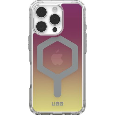 Чехол для мобильного телефона UAG iPhone 16 Pro Plyo Magsafe LE Maroon/Yellow Ombre (114480114780)