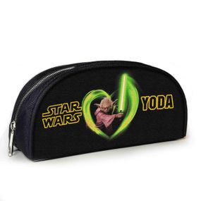 Пенал школьный с принтом Йода Star Wars 23х10х8 см с принтом для мальчика (3791)