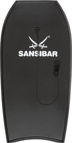 Бодиборд, доска для плавания Sansibar 100x49x5 см черная