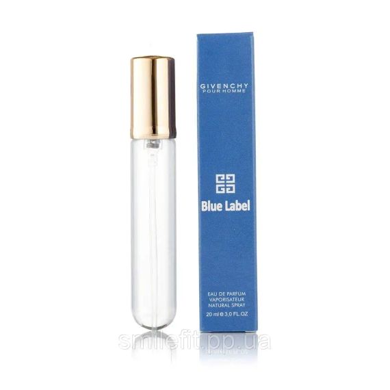 Мужской мини парфюм Givenchy Pour Homme Blue Label 20 мл