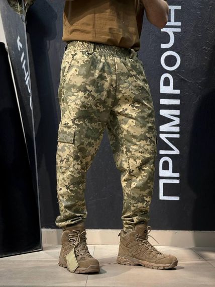 Штани Джогери РіпСтоп На Резинці Піксель Tactical мм14 | Зображення 7
