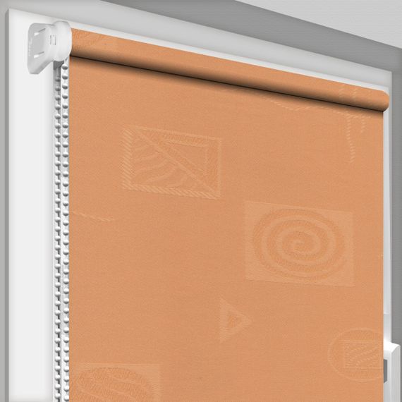 Рулонная штора Rolets Икеа 1-2086-975 97.5x170 см открытого типа Терракотовая