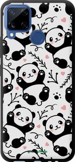 Чохол на Realme C15 Панди "4318b-2063-2448"