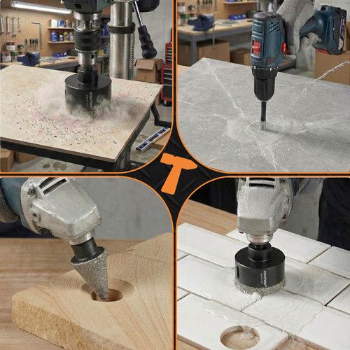 Набор профессиональных алмазных коронок 13 штук Bigstren 27012 | Зображення 8