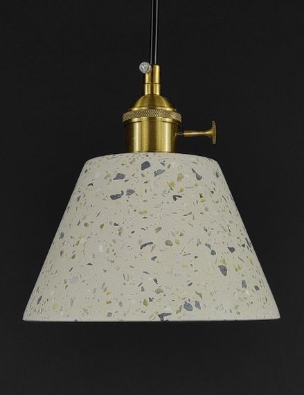 Люстра підвісна на 1 лампочку 27691 Латунь 25-180х16х16 см. | Зображення 1