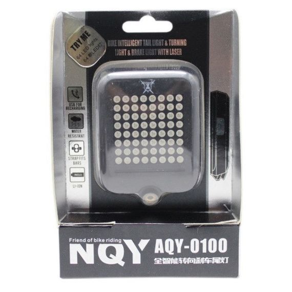 Мигалка задняя на аккумуляторе для велосипеда, Фонари для велосипеда с поворотниками KY-68 | Зображення 5