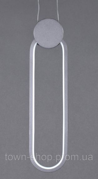 Люстра потолочная LED JU15-100-bk-k Черный 45-200х10х10 см. | Зображення 5