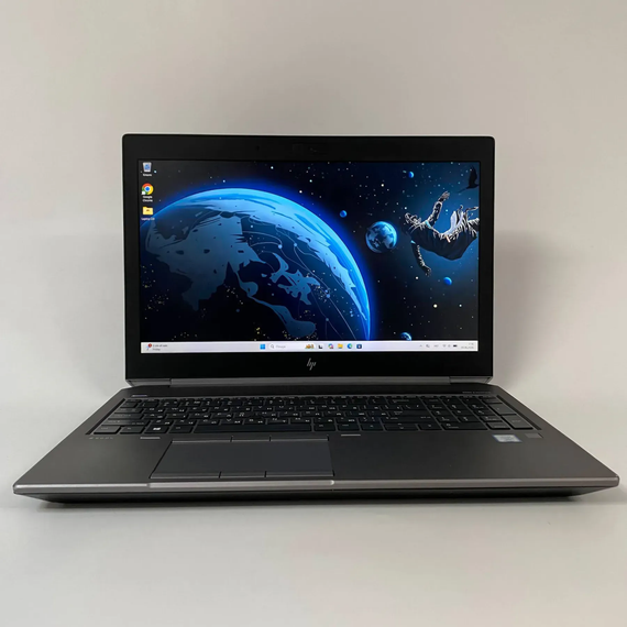 Ноутбук Б-класс HP zBook 15 G6 / 15.6" (1920x1080) IPS / Intel Core i7-9850H (6 (12) ядер по 2.6 - 4.6 GHz) / 16 GB DDR4 / 256 GB SSD / nVidia Quadro T1000, 4 GB GDDR5, 128-bit / TouchID / WebCam б/у+Подарок Беспроводная мышь USB | Зображення 1