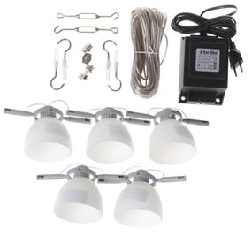 Светильник струнный поворотный (система) HTL-78/5 White