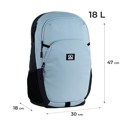Рюкзак шкільний GoPack Education Teens 185 блакитний (GO25-185L-4) | Зображення 7