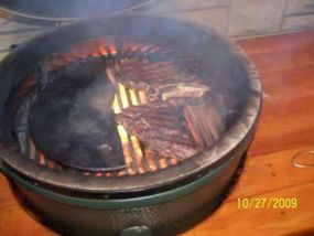 Керамічне півколо для гриля L Big Green Egg (HMBSL / 121035) Код: 003128