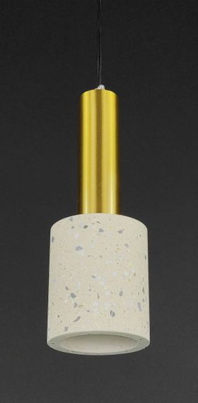 Люстра підвісна на 1 лампочку 27693 Латунь 35-180х10х10 см. | Зображення 3