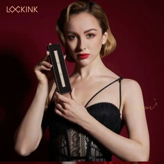 Тіклер-ручка з 5 насадками Lockink, металева, сіра Sex Aura | Зображення 2