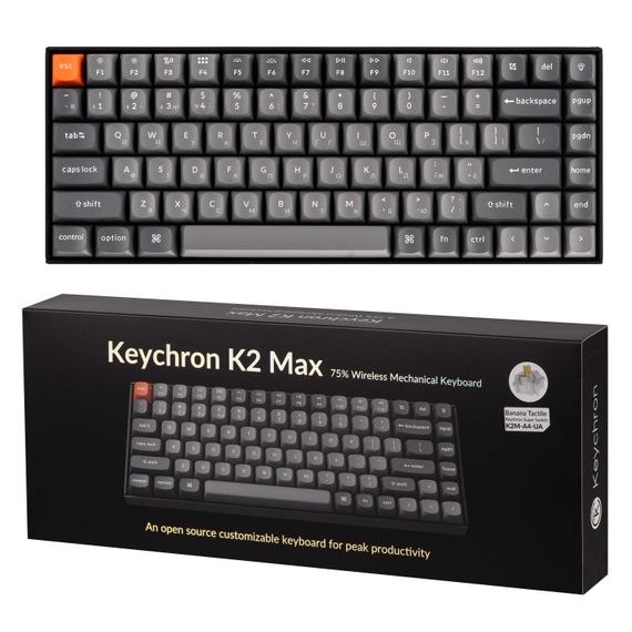 Клавиатура механическая Keychron K2 Max 84Key K2M-A4-UA | Зображення 8