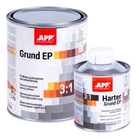APP Грунт епоксидний Grund EP 3:1 з затв., сірий 1l+0.2l