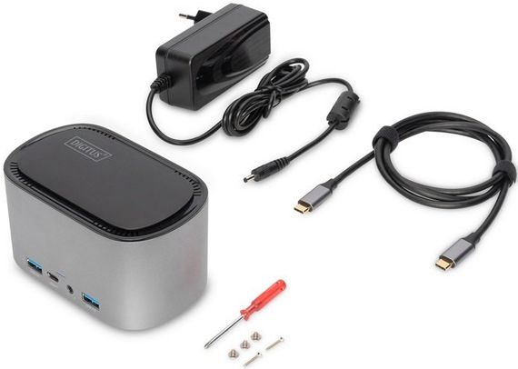 Док-станція Digitus  USB-C, 11 Port, SSD Enclosure (DA-70889) | Зображення 8