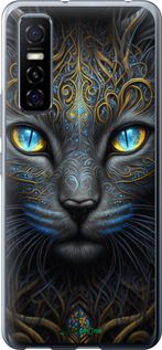 Чохол на Vivo Y73S Кішка "5548u-2159-2448"