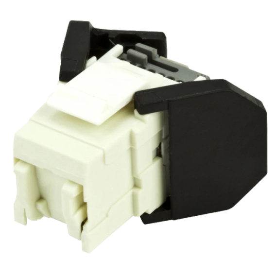 Corning FQ100027173 Модуль Keystone UTP RJ45 кат. 5e, чорний - Серверні аксесуари