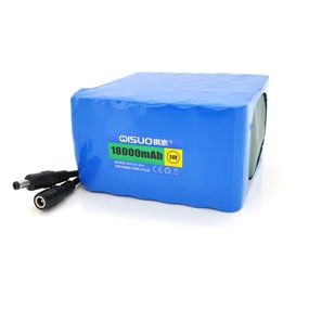 Акумуляторна батарея літієва QiSuo 24V 18A з елементами Li-ion 18650, DC5.5x2.1