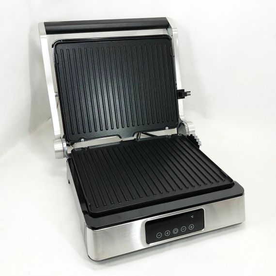 Бытовые электрические грили и барбекю, Электрогриль контактный складной прижимной QI-33 | Зображення 2