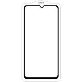 Защитное стекло SKLO 5D (тех.пак) для Oppo Reno 13 5G / 14 / 14 F / 14 FS Черный / Белая подложка
