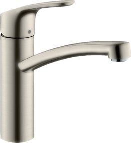 Змішувач для кухні Hansgrohe Focus, довж.виливу - 220мм, поворотний, 1важіль, KM160, сталь (31806800)