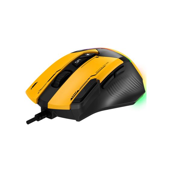 Мишка GamePro GM300Y USB Yellow/Black (GM300Y) | Зображення 2