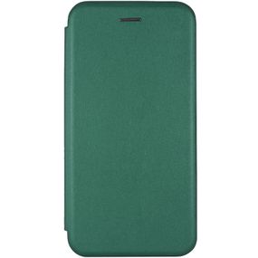 Кожаный чехол-книжка Classy для Xiaomi Redmi 12 Зеленый