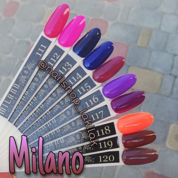 Гель-лак Milano 116 8мл | Зображення 2