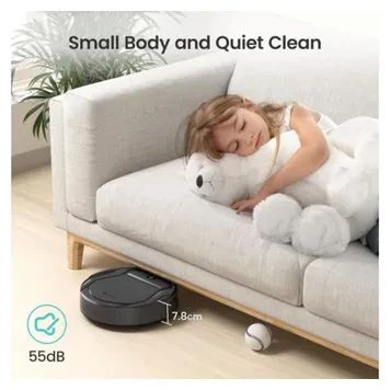 Робот-пилосос Lefant M210 — 3 рівні потужності всмоктування, Wi-Fi, керування через додаток і Alexa, до 120 хвилин роботи | Зображення 2