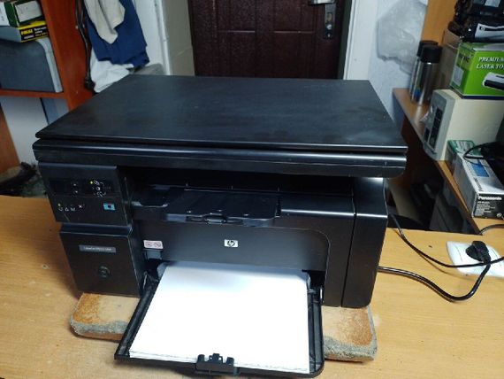 МФУ Б-класс HP LaserJet Pro M1132MFP / Лазерная монохромная печать / 600x600 dpi / A4 / 18 стр/мин / USB 2.0 б/у | Зображення 1