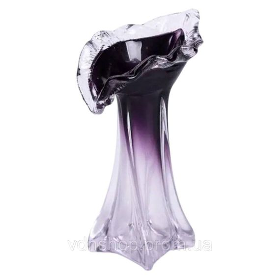 Ваза для квітів 22 см декоративна ваза для букета 200 мл Фіолетова HP-9-8 | Зображення 1