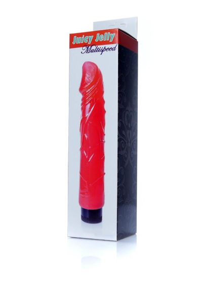 Вібратор - Juicy Jelly Multispeed Red Sex Aura | Зображення 5