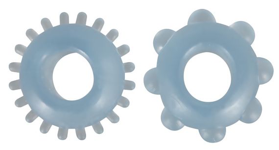 Эрекционные кольца - Cock Ring Set, 2 шт. Sex Aura | Зображення 1