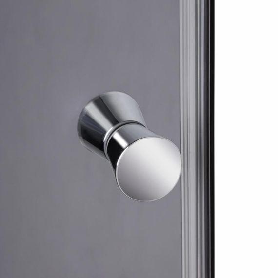 Душовий бокс Lidz Kubis SB90x90.SAT.LOW.GR, скло тоноване 4 мм | Зображення 4