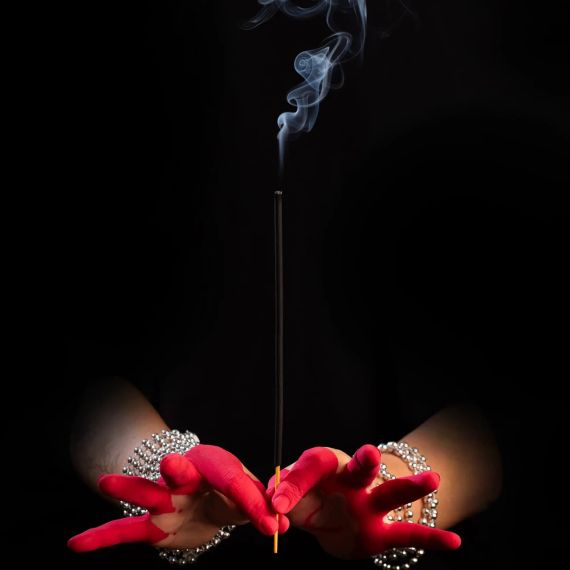 Преміальні чорні грубі аромапалички Ніч, Вічне Кохання  8 шт. в уп. Sagrada Madre 7798348238485 | Зображення 2