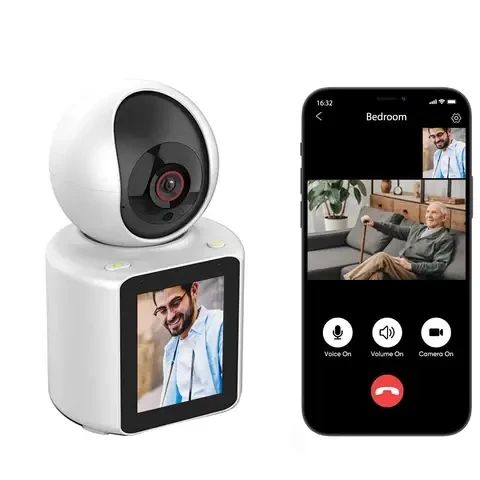 IP Камера з двостороннім відеодзвінком WI-FI Відеоняня з нічним баченням | Зображення 2