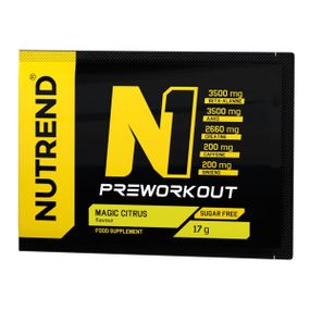Предтренировочный комплекс Nutrend N1 17 g, Magic citrus