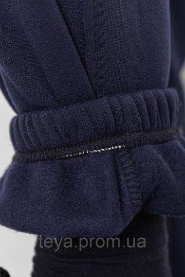 Спортивні штани чоловічі карго на флісі, колір темно-синій, розмір L FA_008708 | Зображення 5