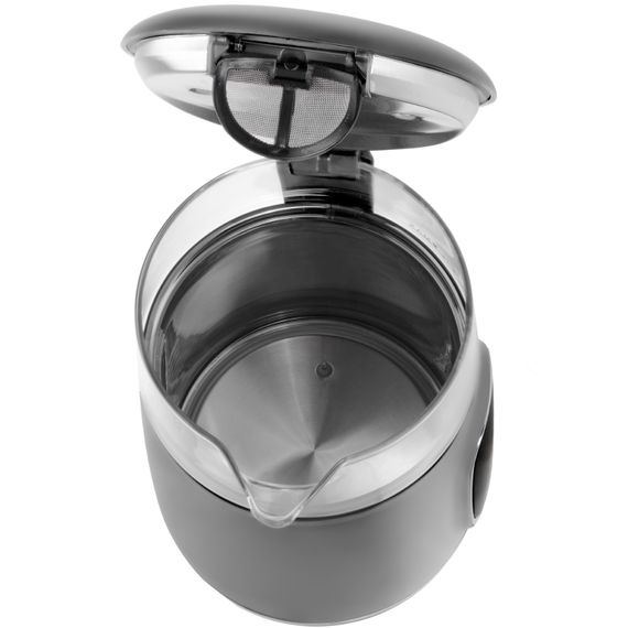 Електрочайник Adler AD 1305 grey 1850-2200Вт/ 1.7л/ скло/ встановлення температури/ | Зображення 5