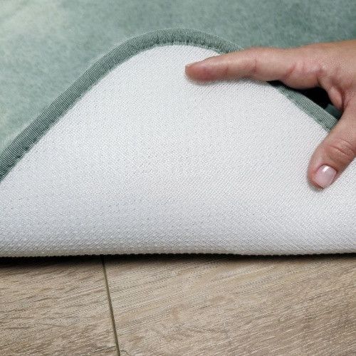 Килимок для підлоги з еко-хутра ТМ Dariana Tweed 75*150 см м'ятний | Зображення 4